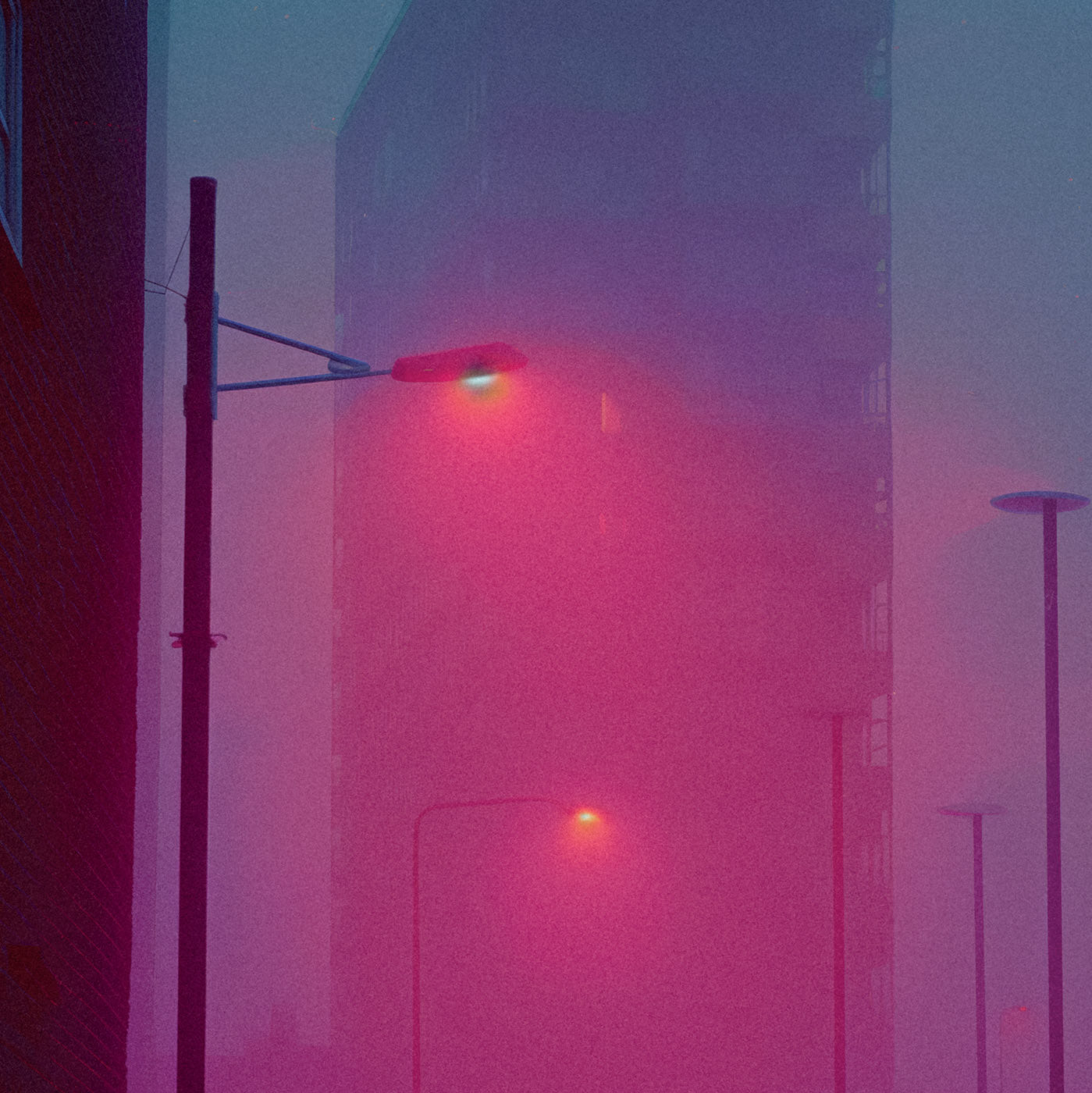 Liminal Spaces No. 1 - Contemporary Photography Print - City Morning
