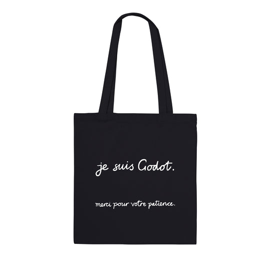 Je Suis Godot Tote Bag