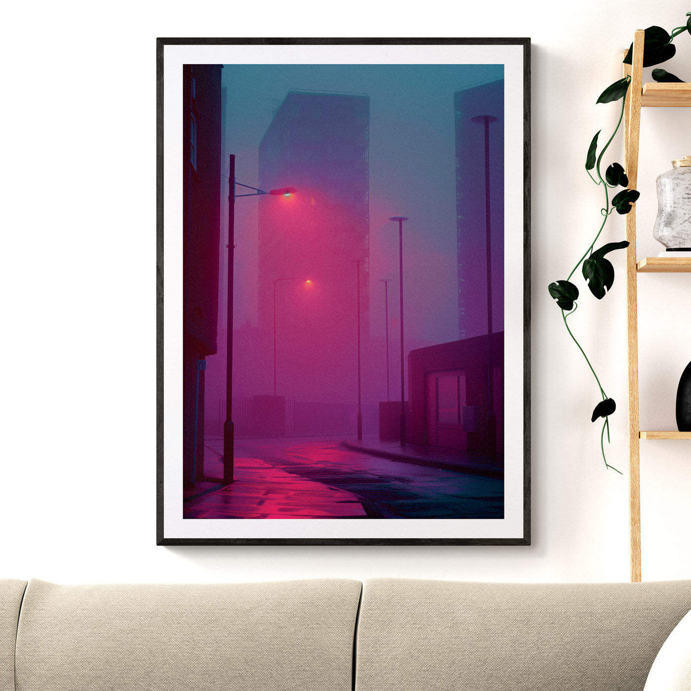 Liminal Spaces No. 1 - Contemporary Photography Print - City Morning