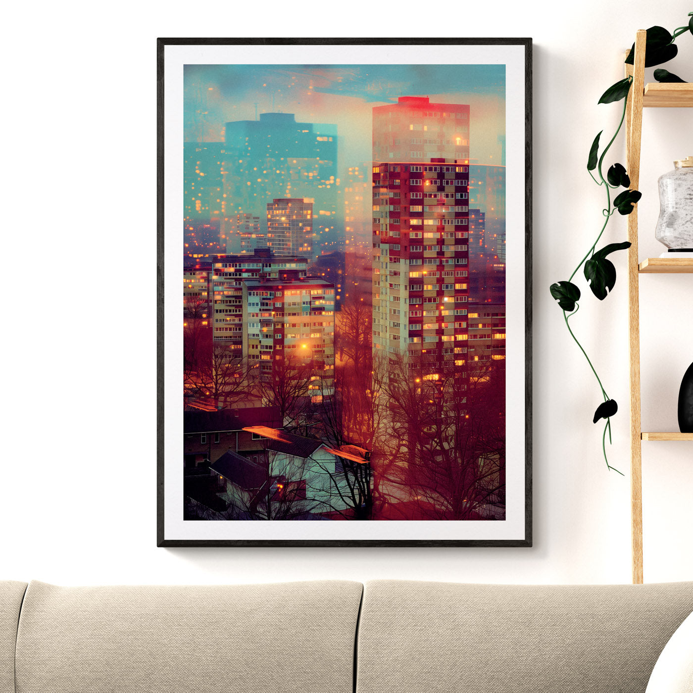 City At Night - Liminal Spaces No. 6 - Contemporary Photography Print
