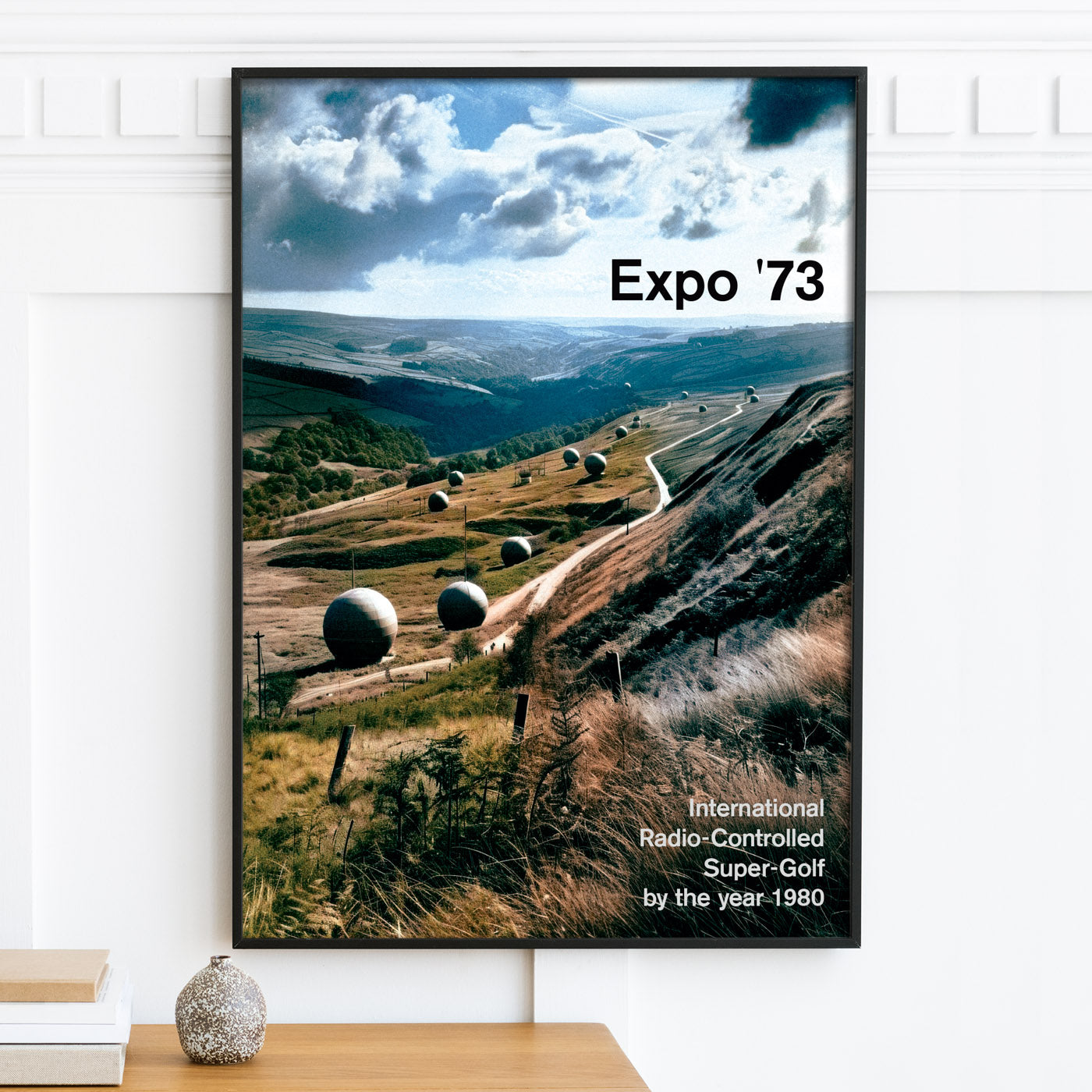 Expo '73 - International Radio-Controlled Super-Golf Retro Poster