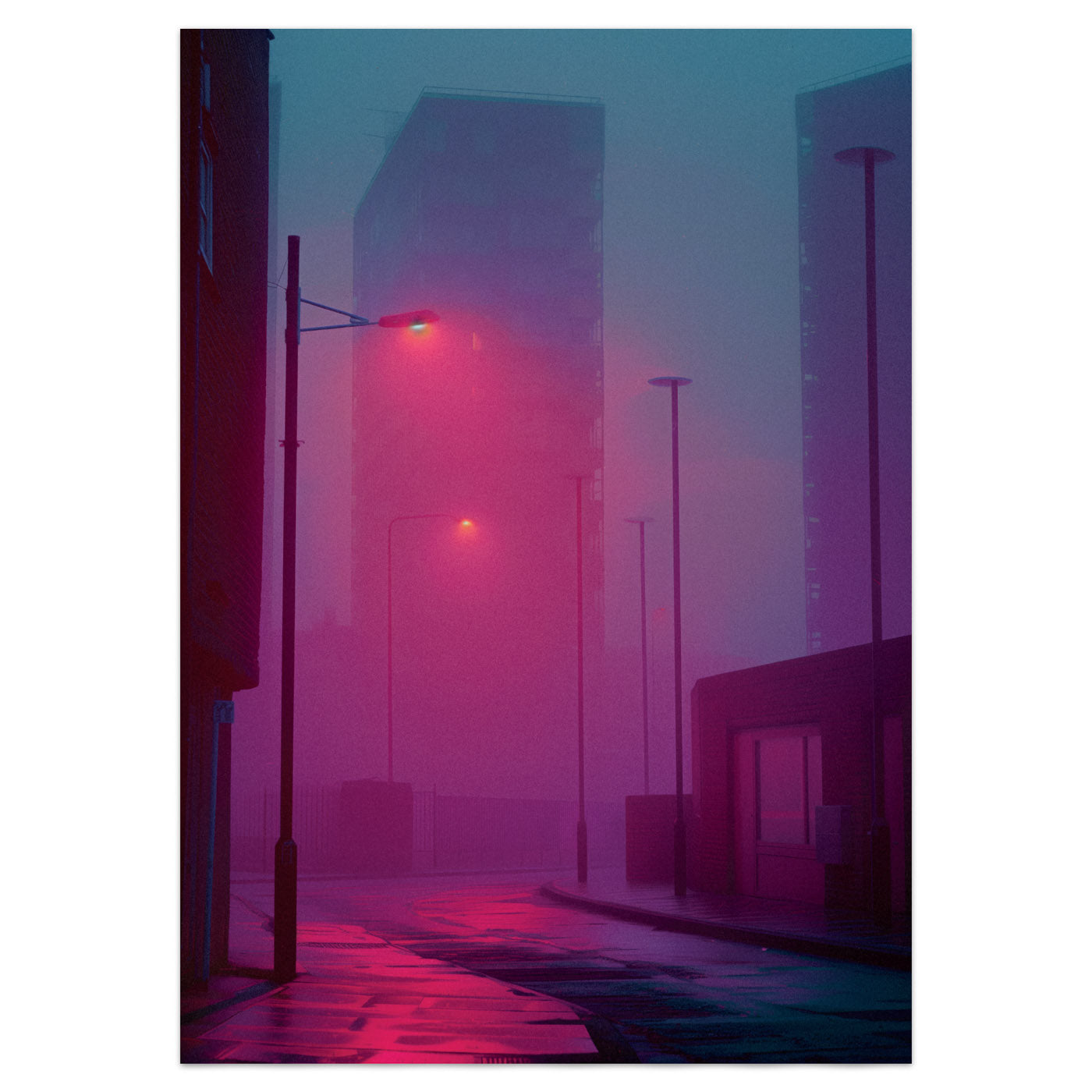 Liminal Spaces No. 1 - Contemporary Photography Print - City Morning