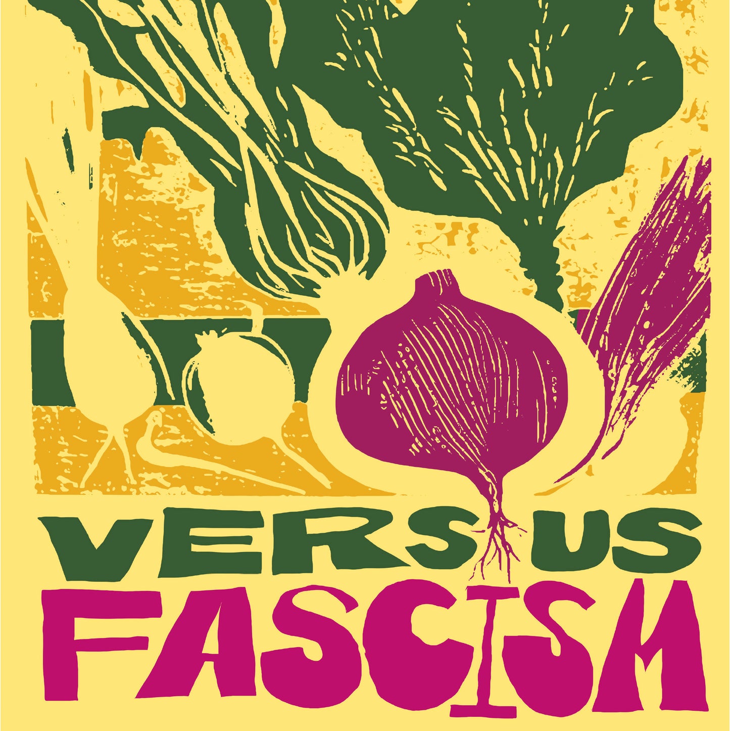 Veg Versus Fascism Poster