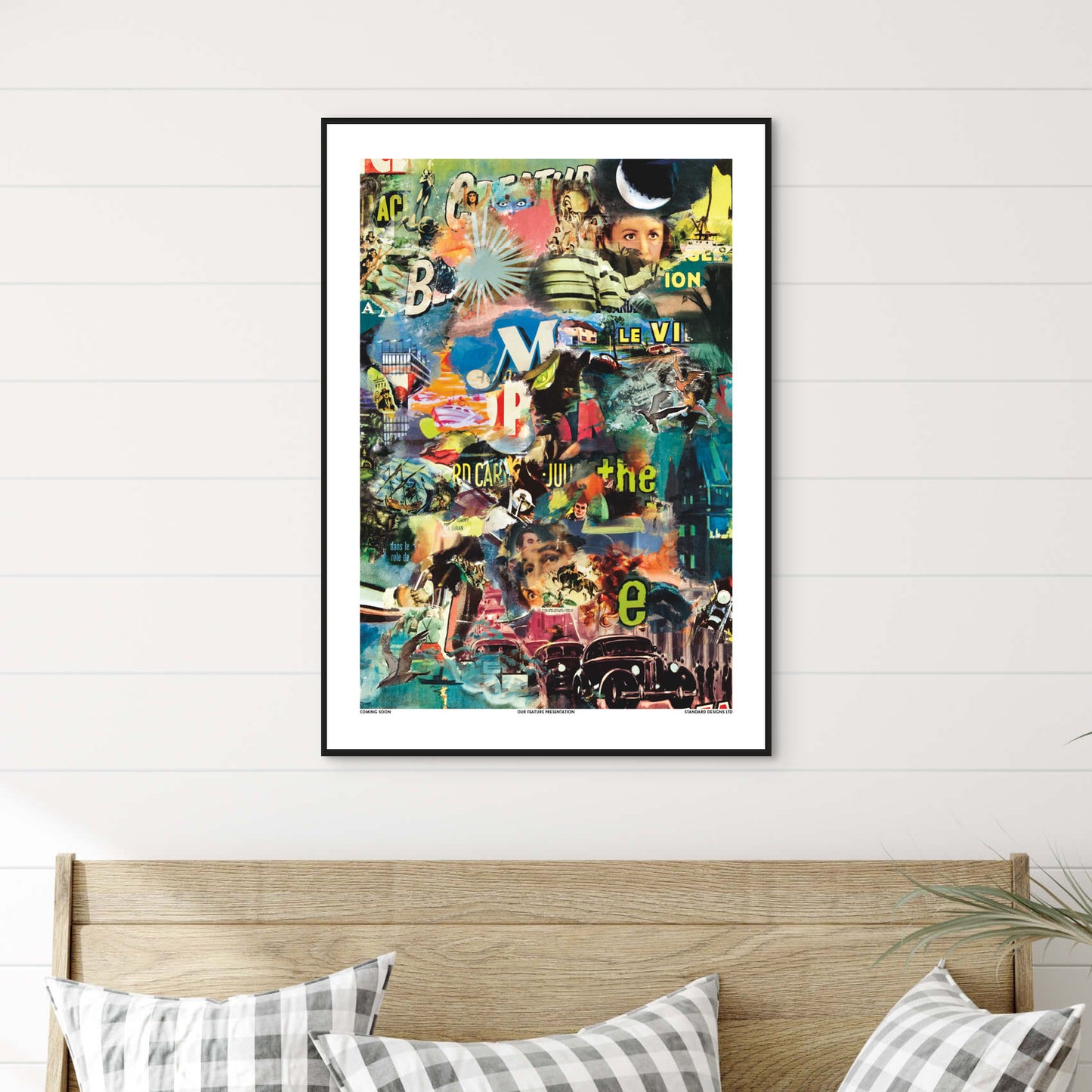 Modern Art Movie Poster Print