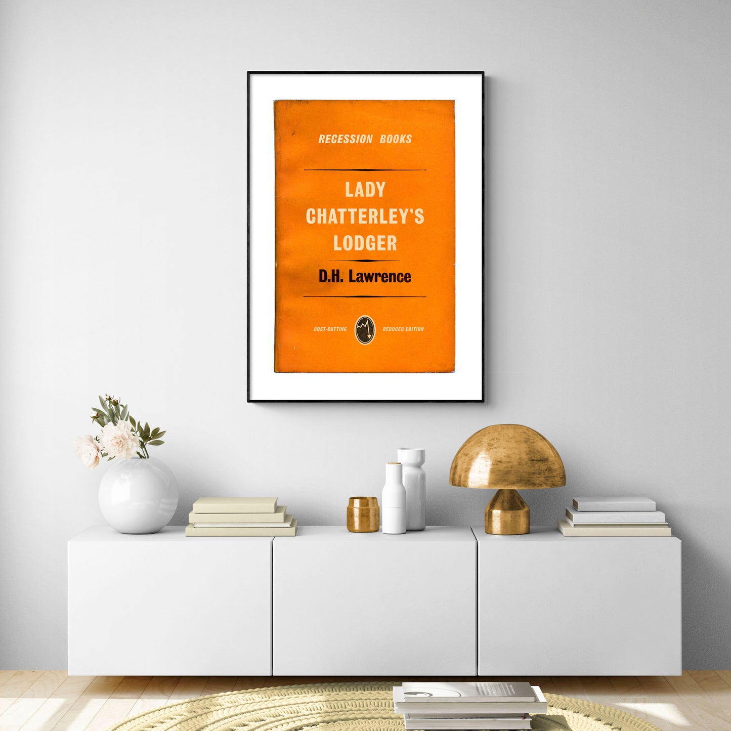 Lady Chatterley's Lodger Book Cover Print