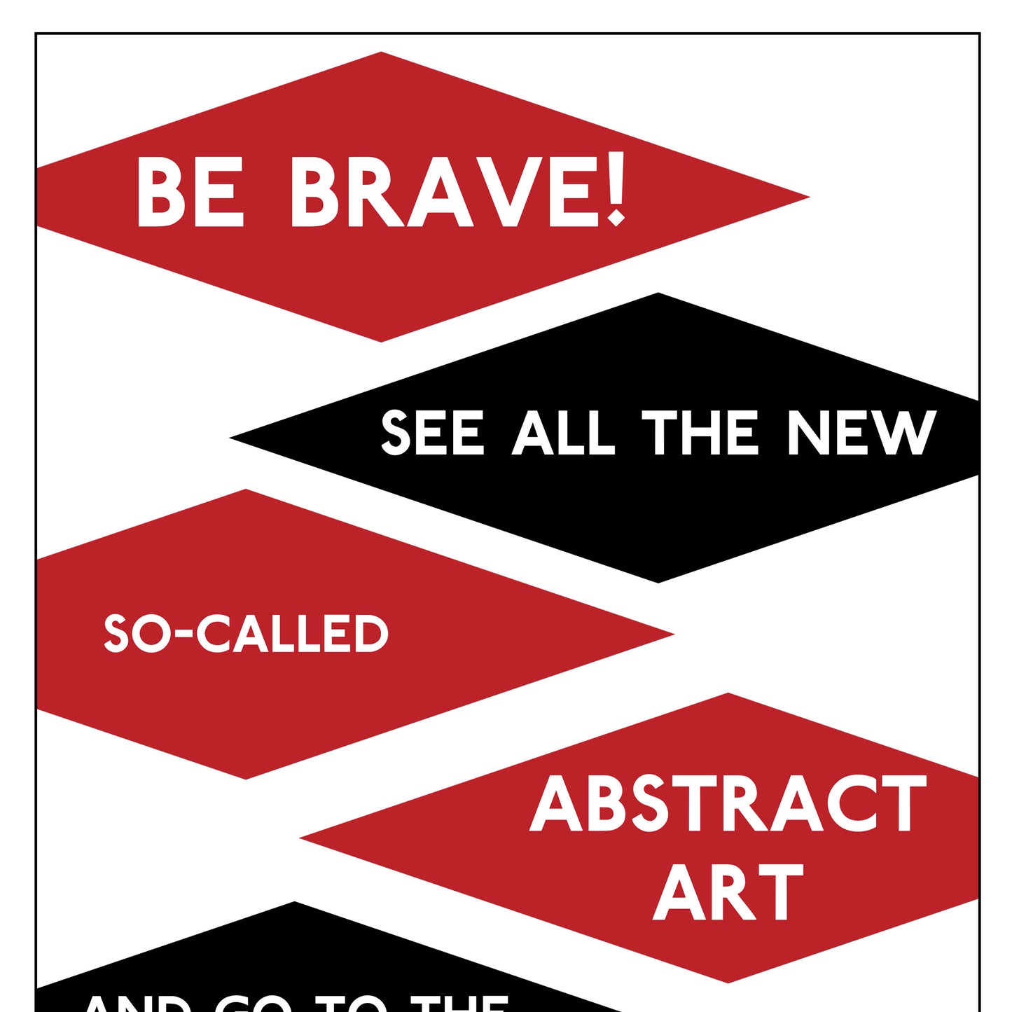 London Underground Abstract Art Poster Print