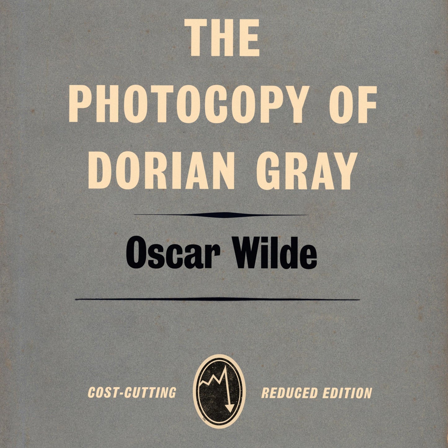 Oscar Wilde 'The Picture of Dorian Gray' Book Cover Poster Print: Recession Books