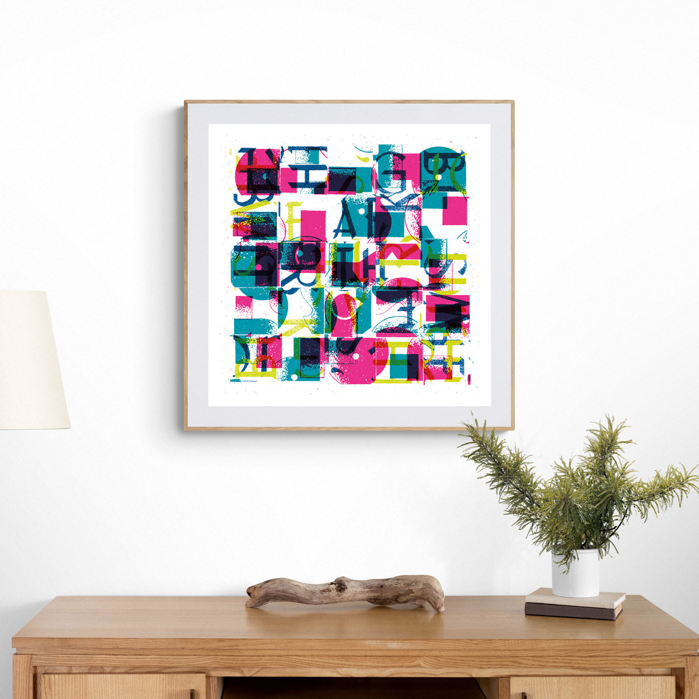 'Philosophy - It's Where The Big Bucks Are' Typographic Collage Print