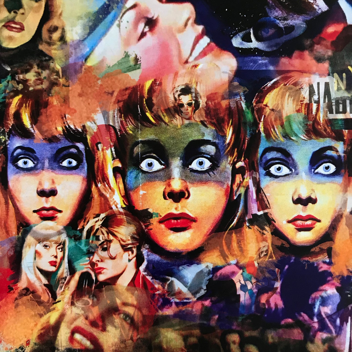 Movie Poster Modern Art Collage Print