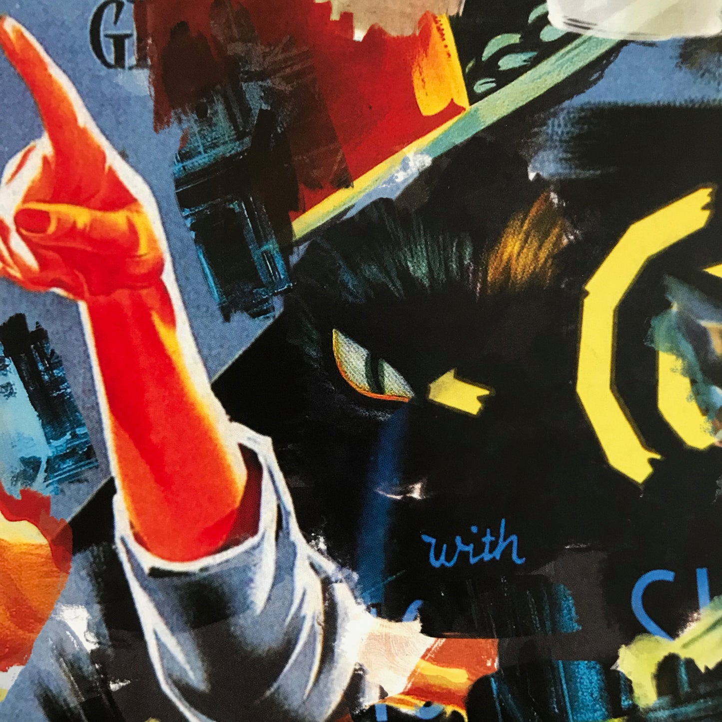 Movie Poster Modern Art Collage Print
