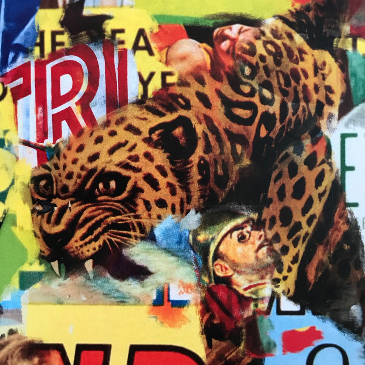 Hollywood Movie Poster Modern Art Collage Print