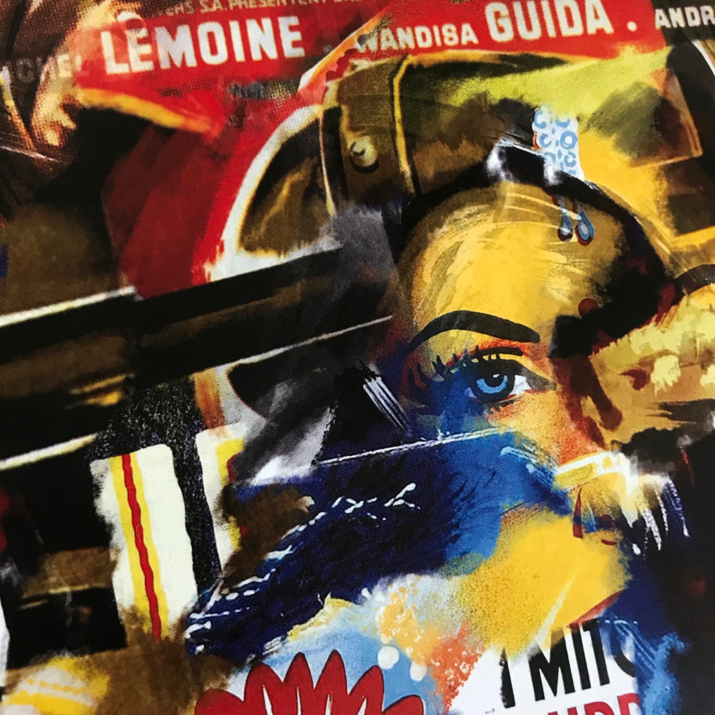 Movie Poster Modern Art Collage Print