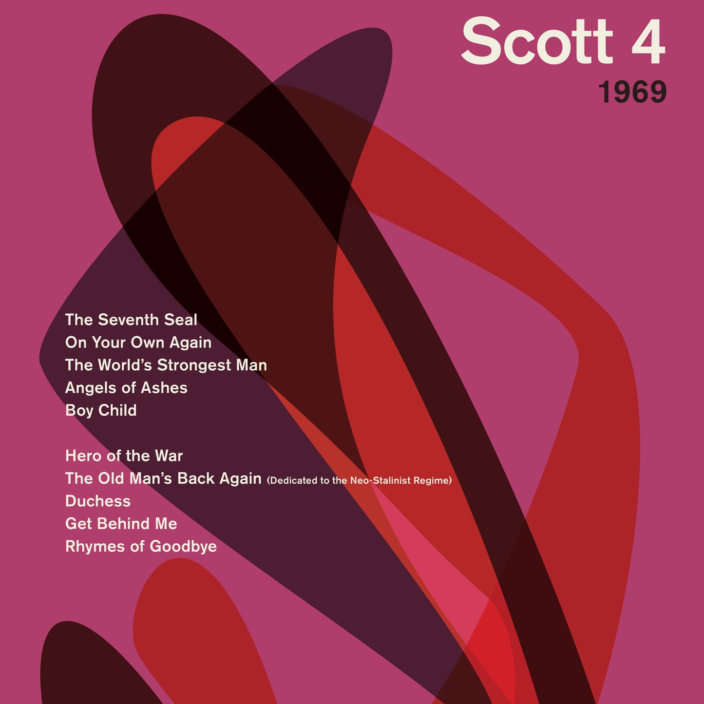 Scott Walker 'Scott 4' Album Poster Print