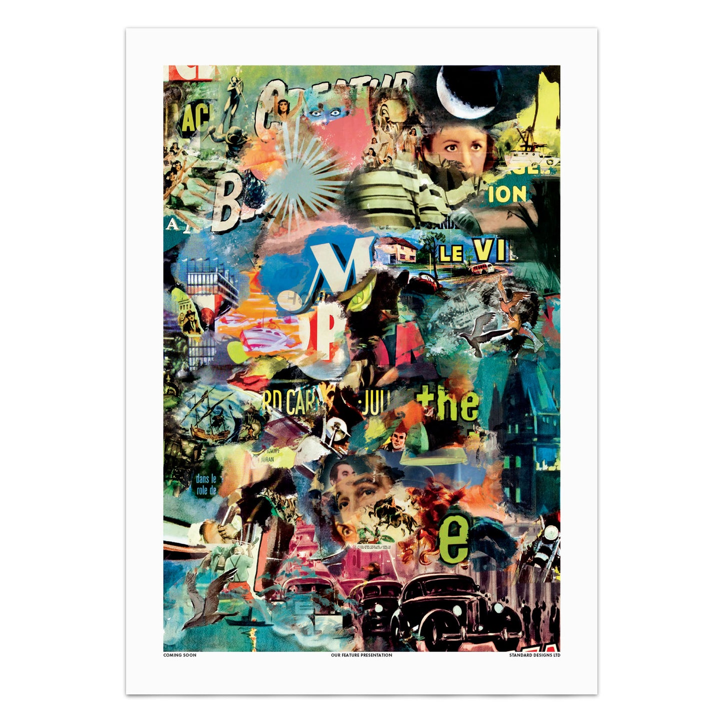 Modern Art Movie Poster Print