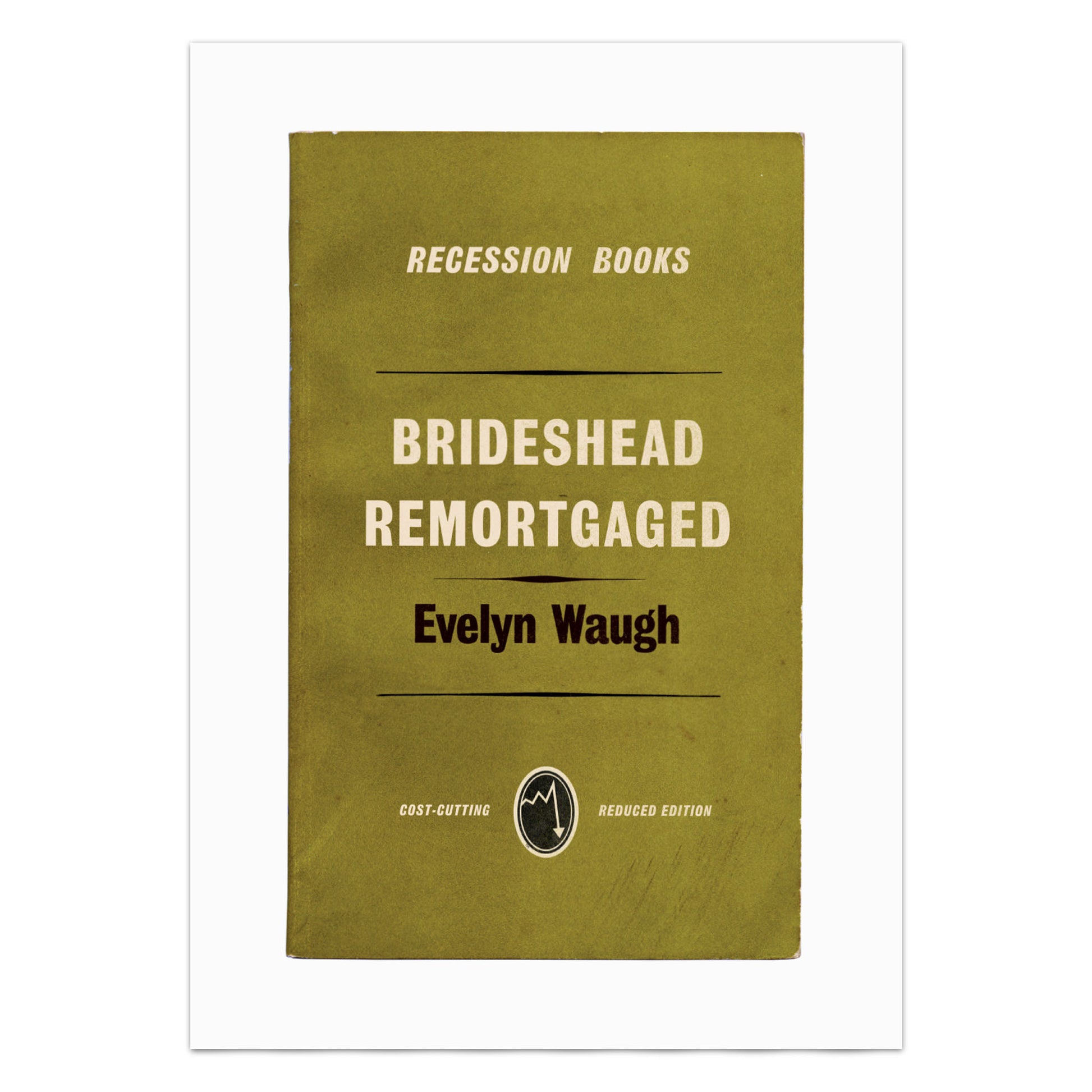 Brideshead Remortgaged Book Cover Print