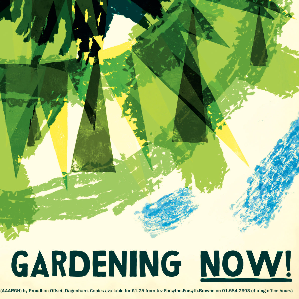 Anarchist Gardening Poster by Standard Designs