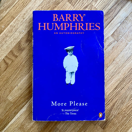 Barry Humphries' autobiography
