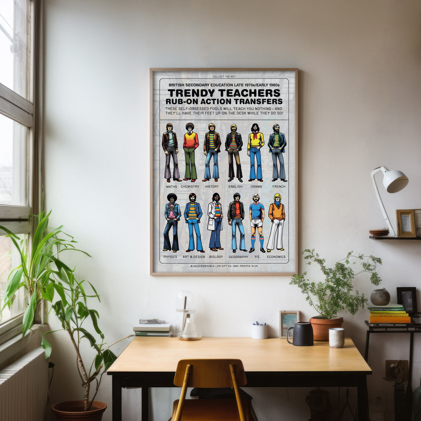 Trendy Teachers Art Print