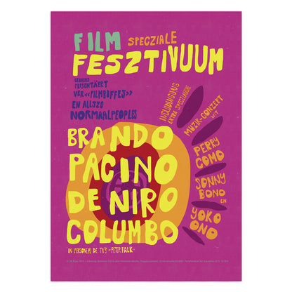 1970s European Film Festival Poster