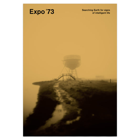 Expo '73 Poster - Searching Earth For Signs Of Intelligent Life