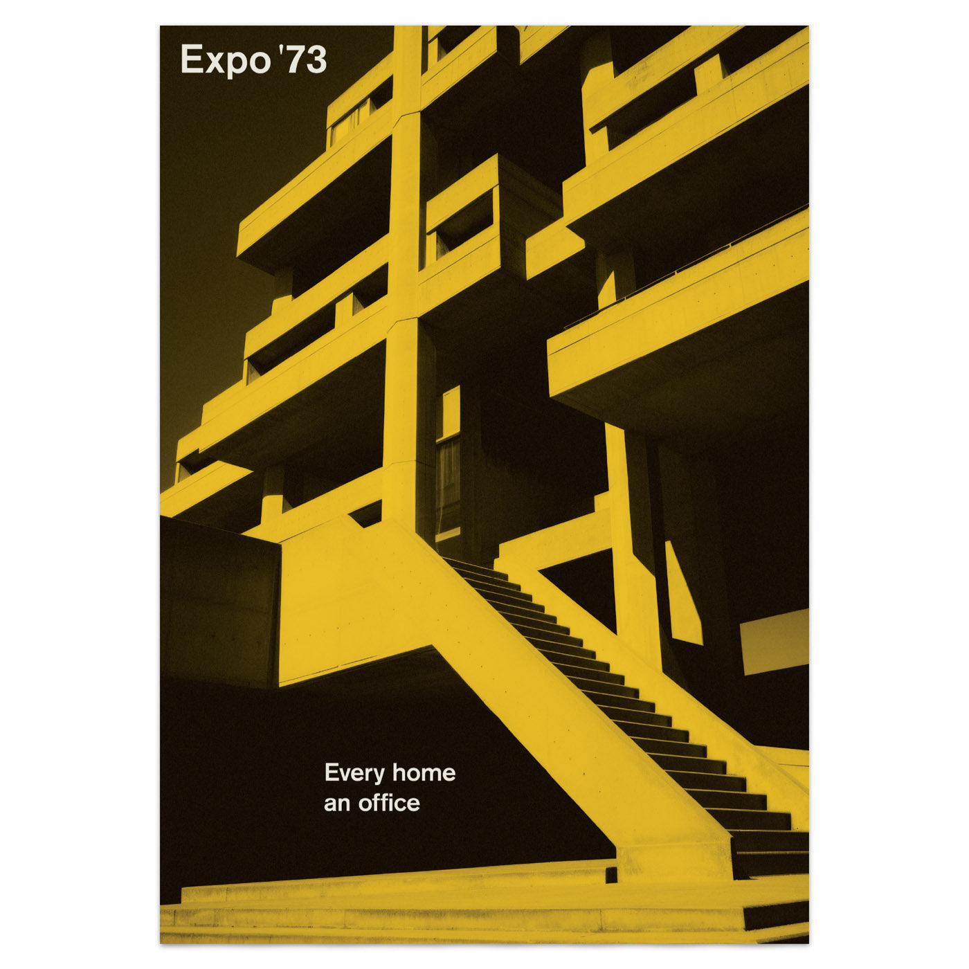 Expo '73 - Every Home An Office (Work From Home Poster)