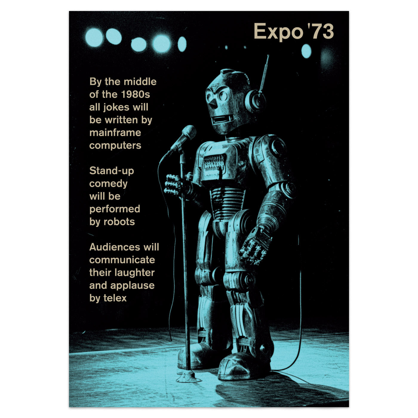 Expo '73 - The Future Of Stand-Up Comedy Poster