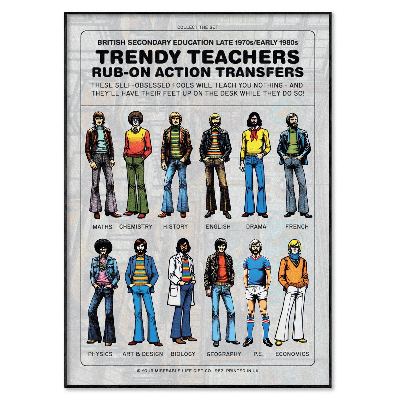 Trendy Teachers Art Print