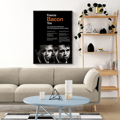 Francis Bacon Trio Jazz Concert Poster