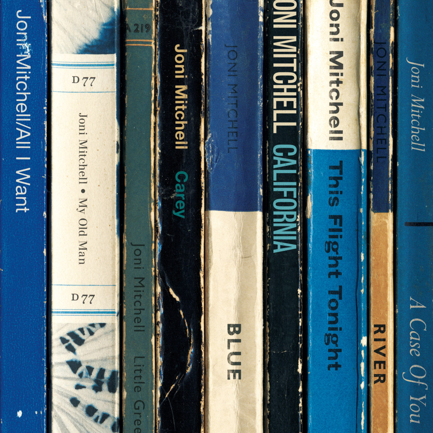 Joni Mitchell 'Blue' Album As Penguin Books Poster Print