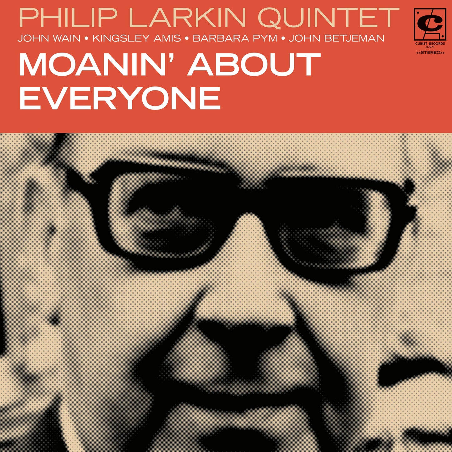 Philip Larkin Quintet Jazz Album Cover Poster Print