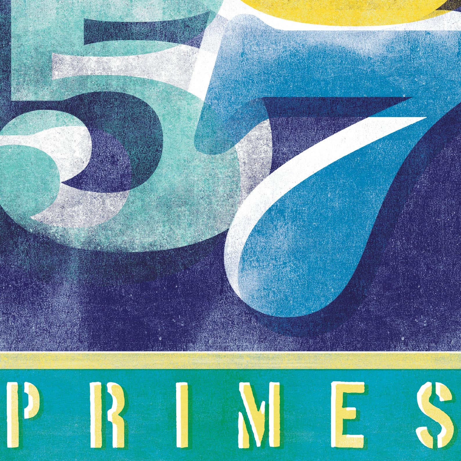 Prime Numbers Art Print