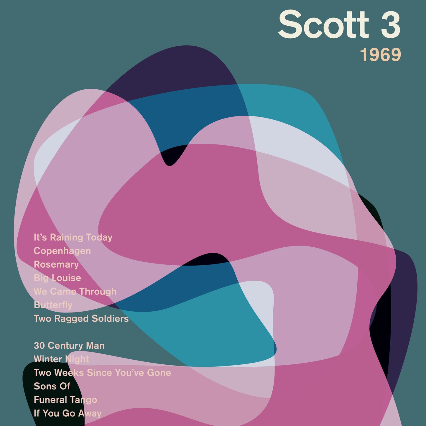 Scott Walker 'Scott 3' Album Poster Print