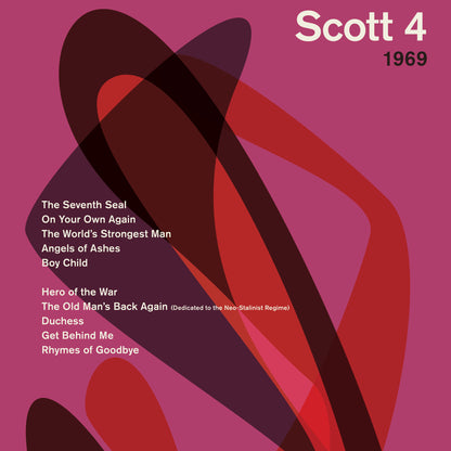 Scott Walker 'Scott 4' Album Poster Print