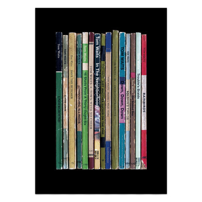 Tom Waits Swordfishtrombones Album as Books Print