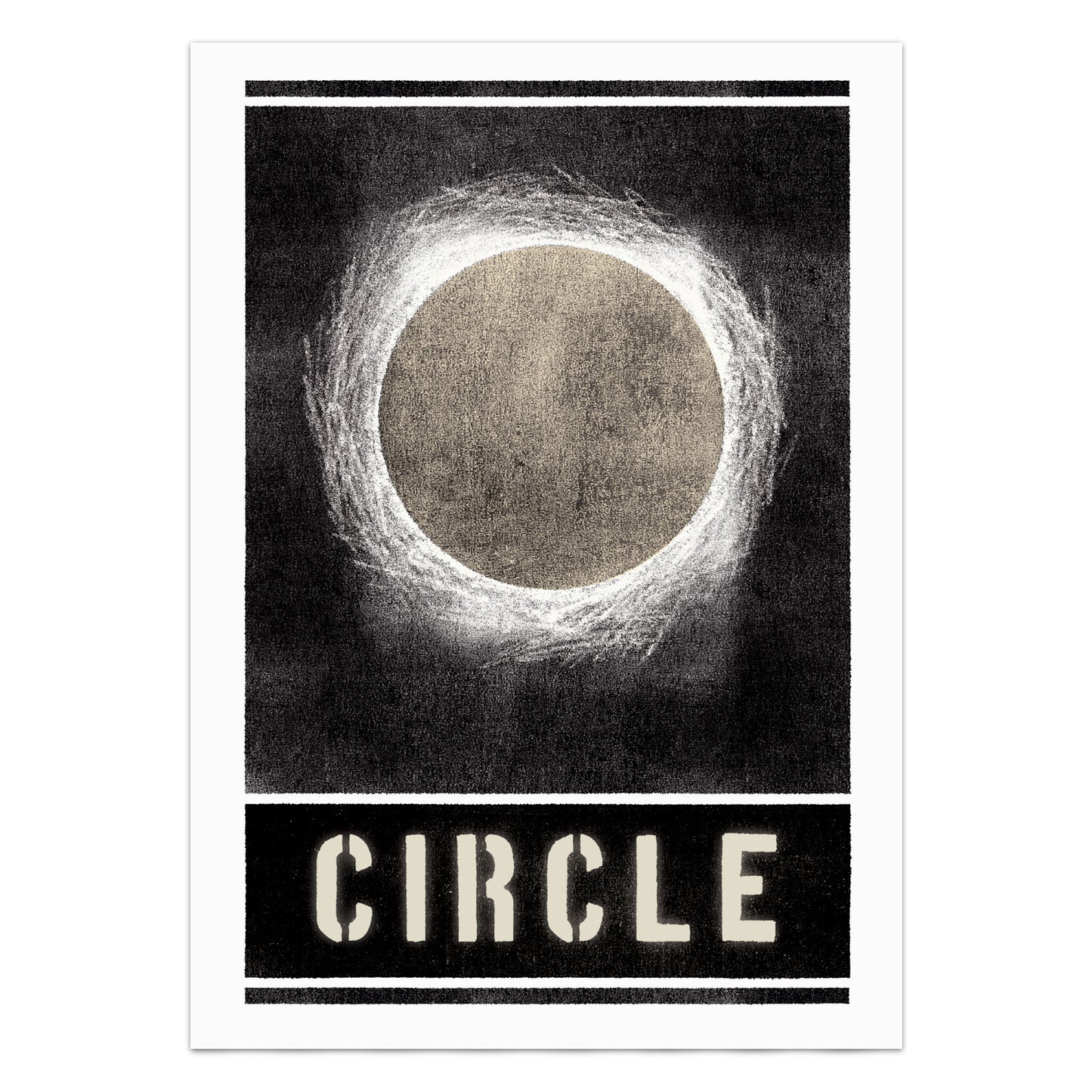 Circle Geometric Art Print
