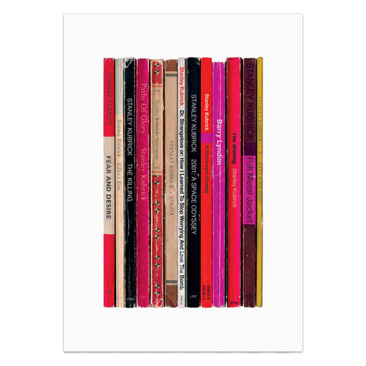 Stanley Kubrick's Movies Reimagined As Novels - Poster Print
