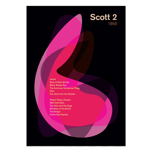 Scott Walker 'Scott 2' Album Poster Print