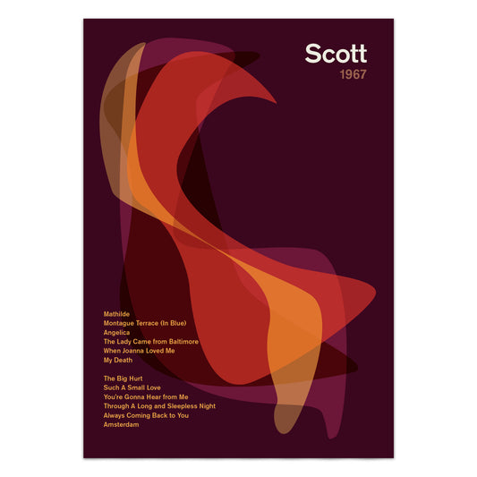 Scott Walker 'Scott' Album Poster Print