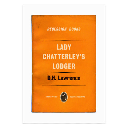 Lady Chatterley's Lodger Book Cover Print