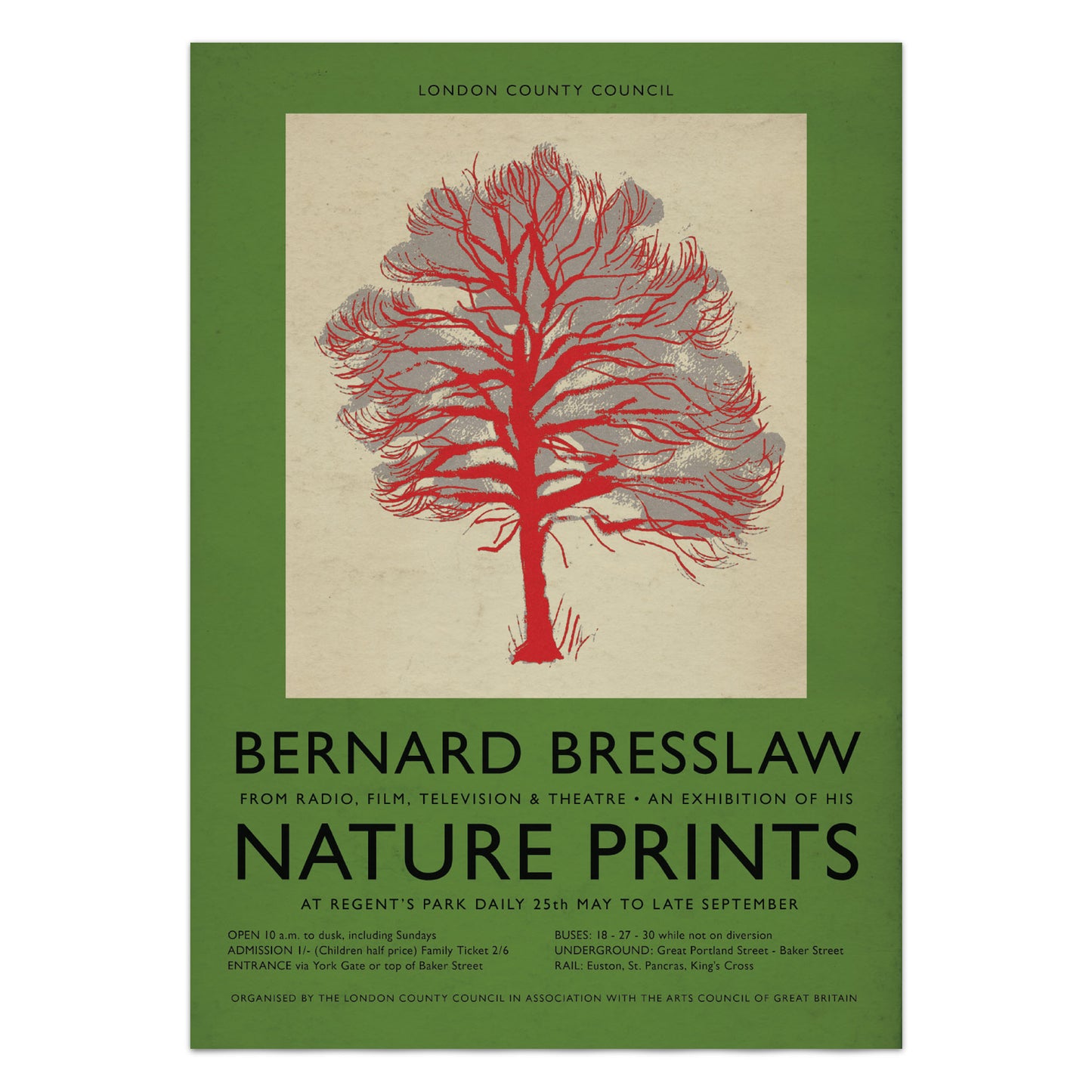 Bernard Bresslaw ('Carry On' Film Actor) Art Exhibition Poster