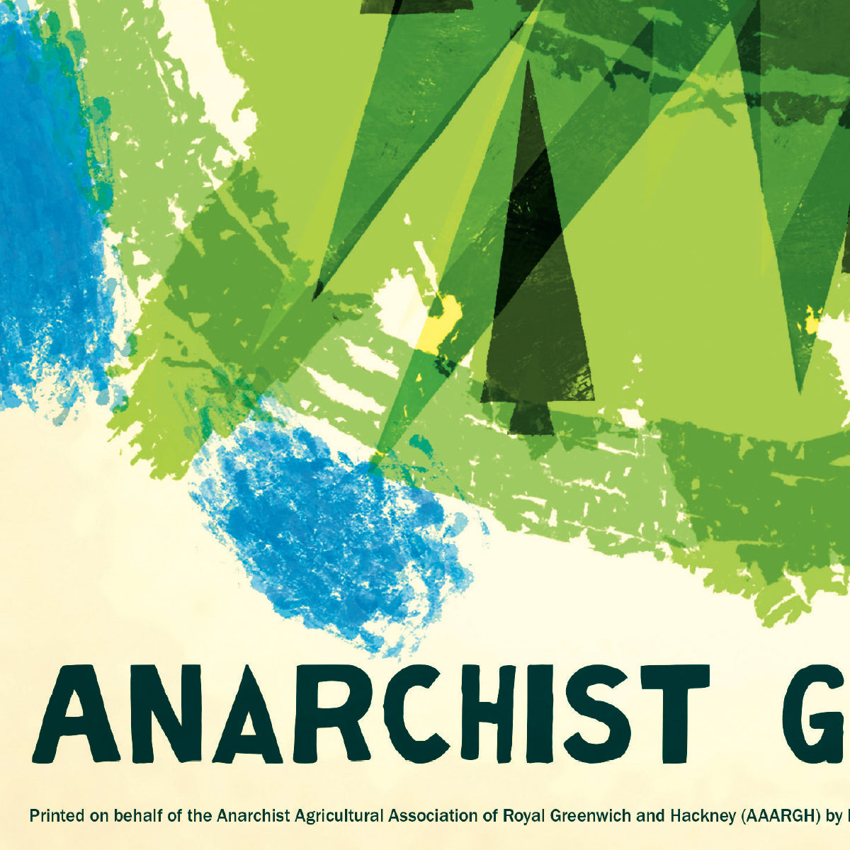 Anarchist Gardening Poster by Standard Designs