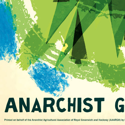 Anarchist Gardening Poster by Standard Designs