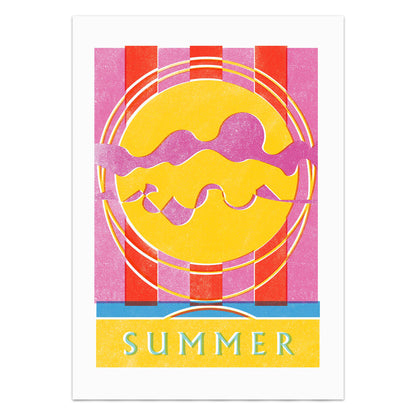 Summer Art Print